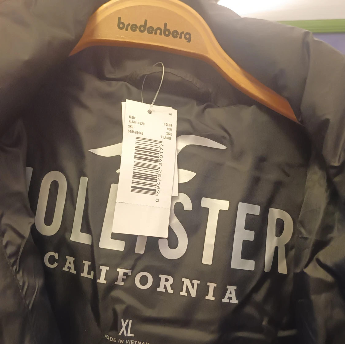 Ny lång hollister vinter jacka  - 91