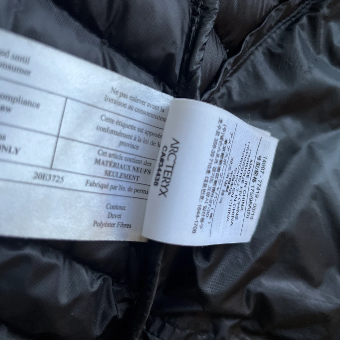 Arc'teryx dunjacka strl S - 91