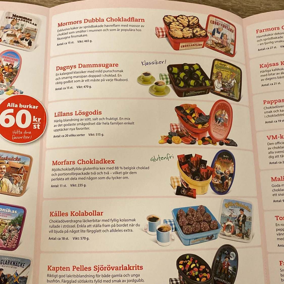 Utsökta kakor och snacks - 90