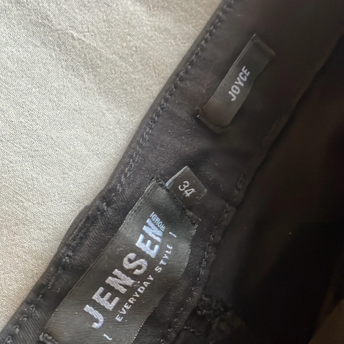 Lågmidjade raka jeans - 90