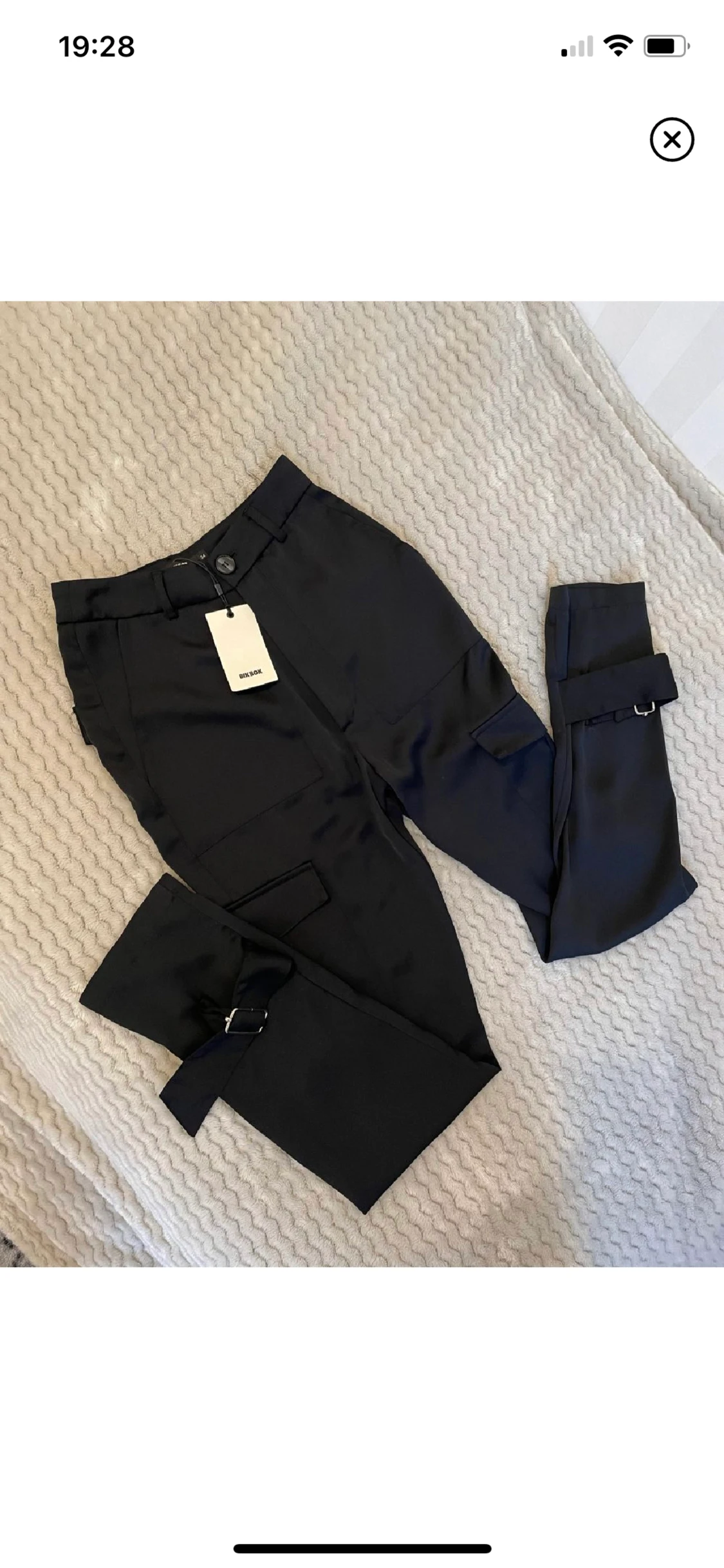 Kostymbyxor storlek 34