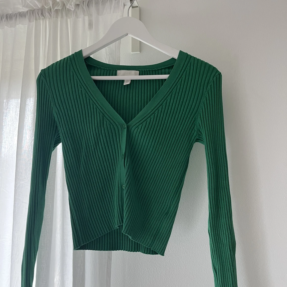 Grön kofta/tröja - 90