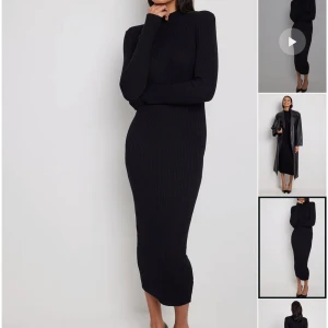 Långklänning  - Superfin ribbad långklänning från nakd, perfekt till våren och superfin med boots!!