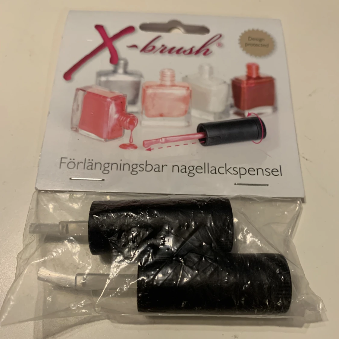 Justerbar nagellacksborste 