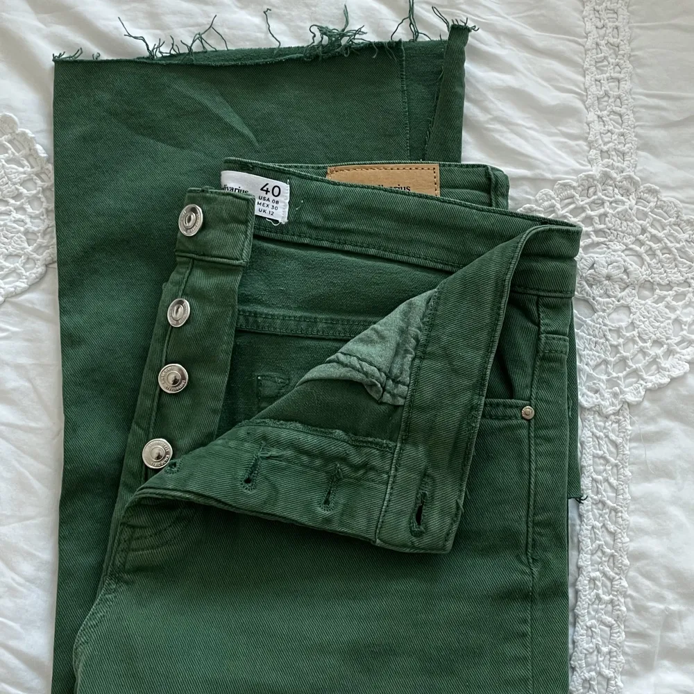 Gröna jeans. Jeans & Byxor.