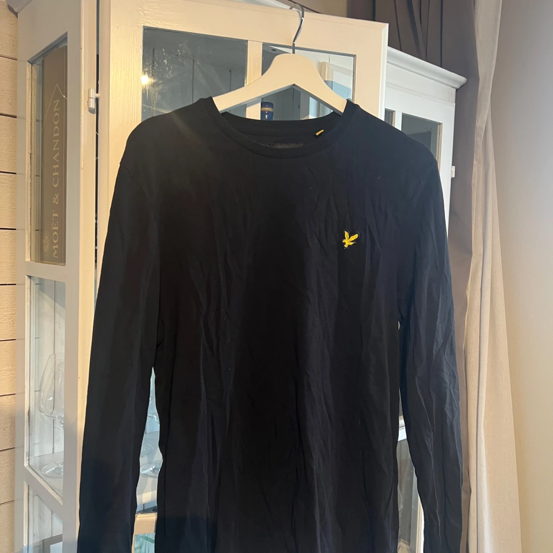 Svart långärmad tröja Lyle & Scott