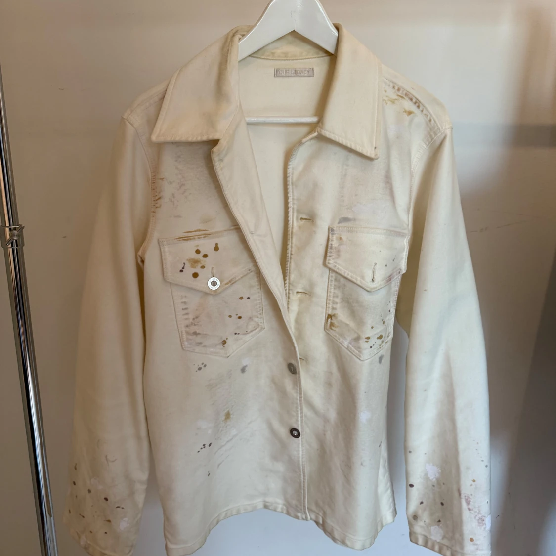 Vit overshirt från Our Legacy