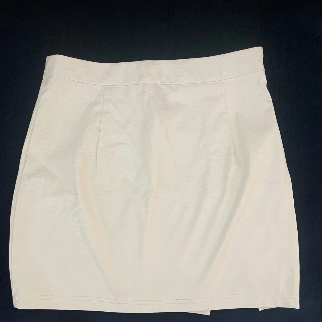 Vit kjol med slits - 2