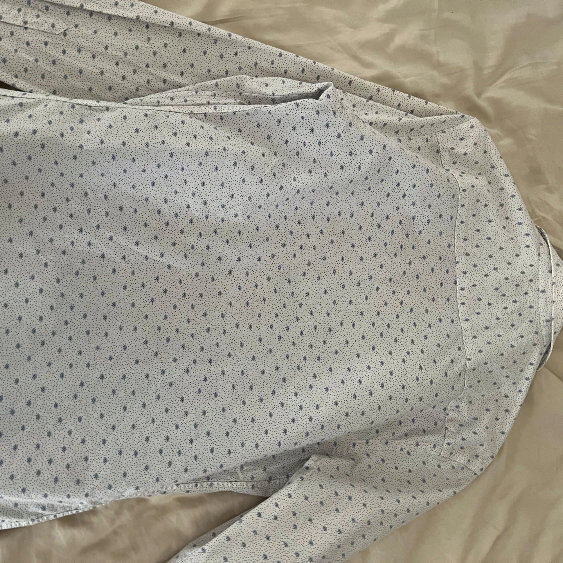 Vit mönstrad skjorta från Zara Man - 2