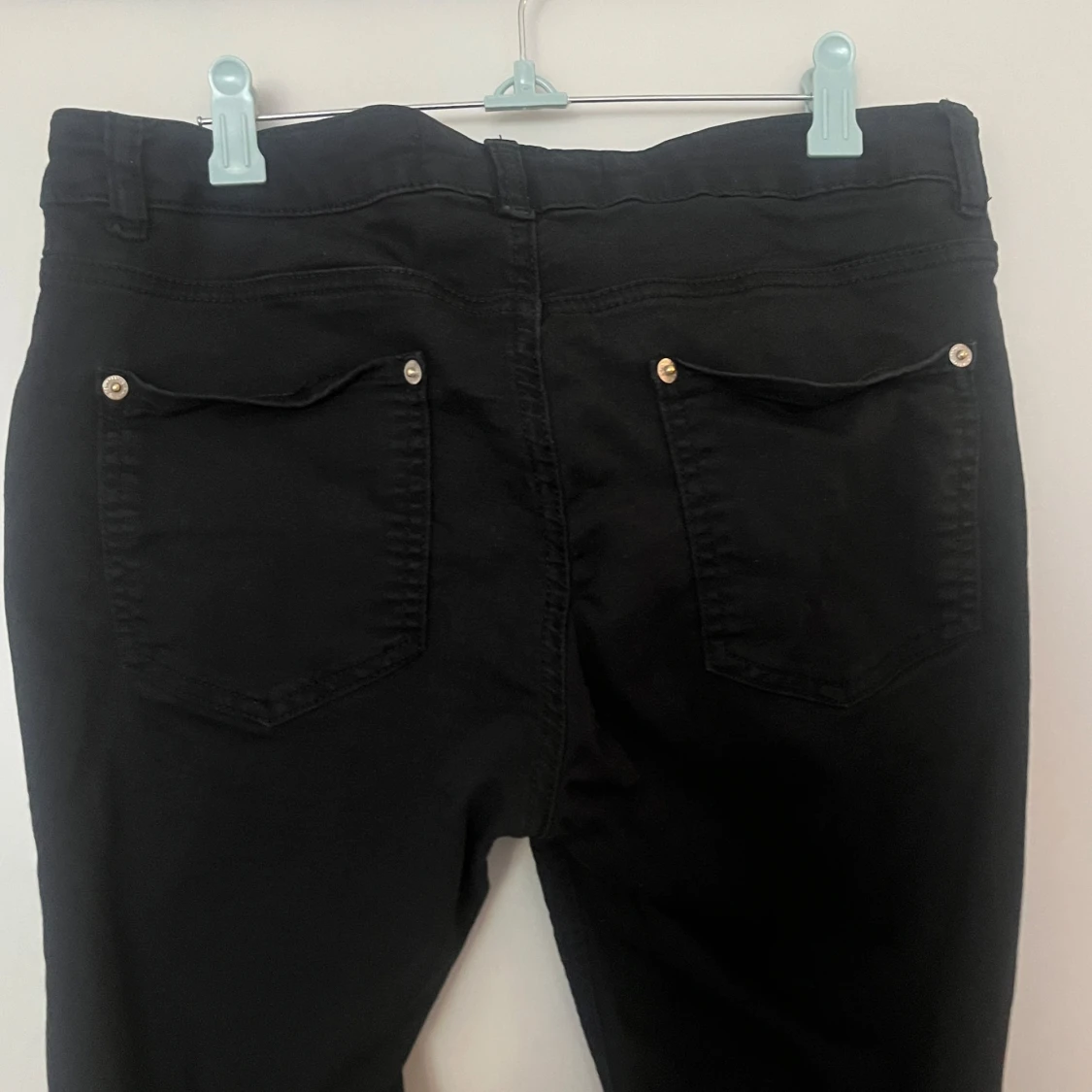 Svarta skinny jeans från Denim Rebel stl 42 - 4