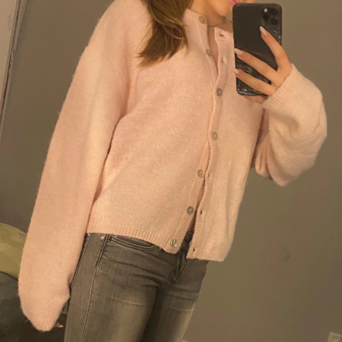 Ljusrosa kofta ❤️