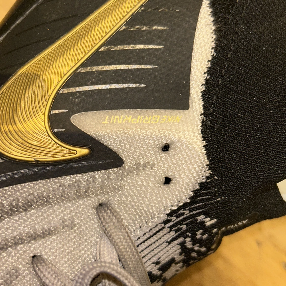 Nike Gripknit grå/svarta fotbollsskor - 3