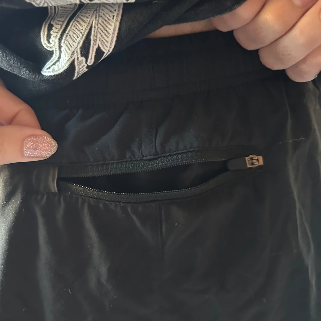 Svarta träningsshorts - 2