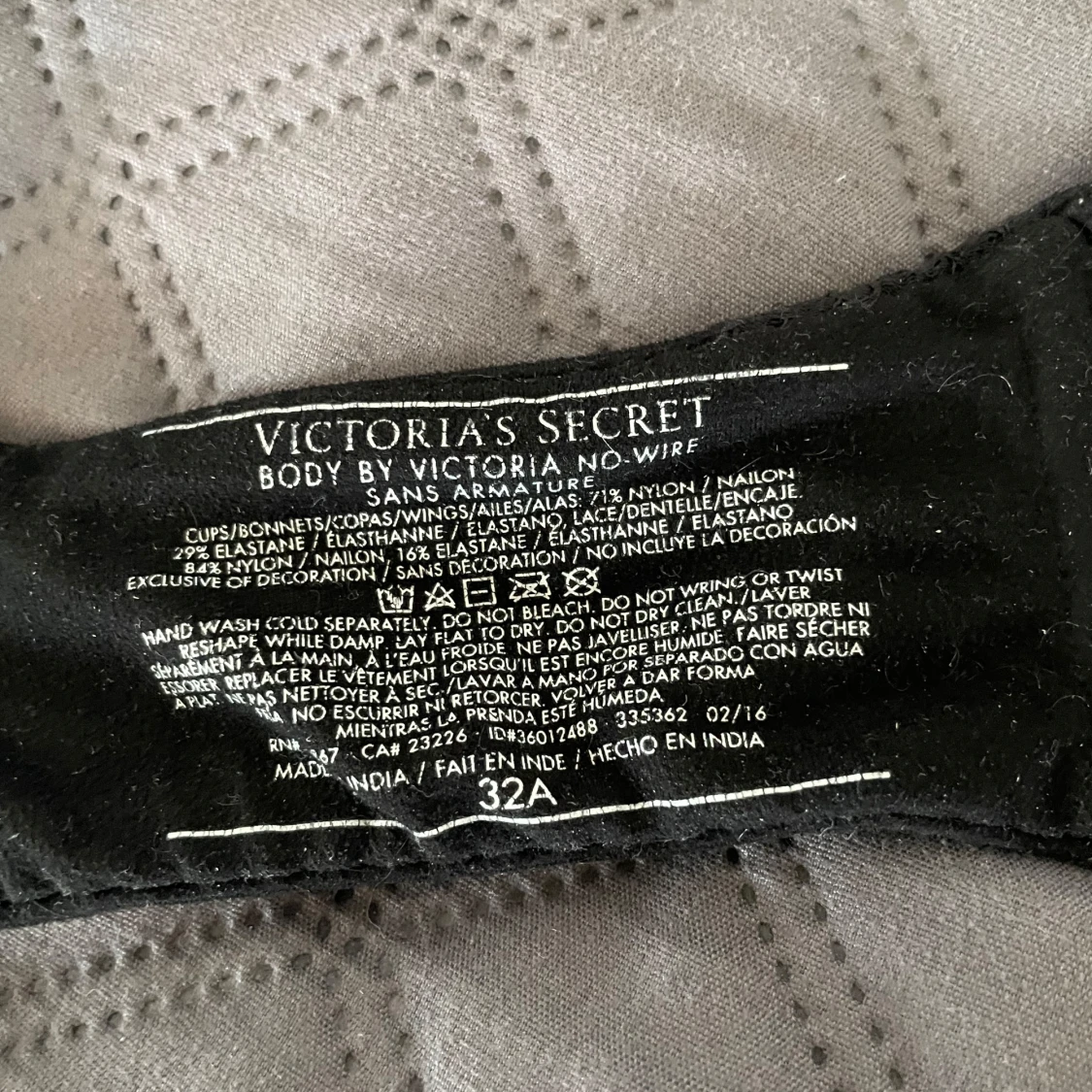 Svart spets-bh från Victoria's Secret - 2