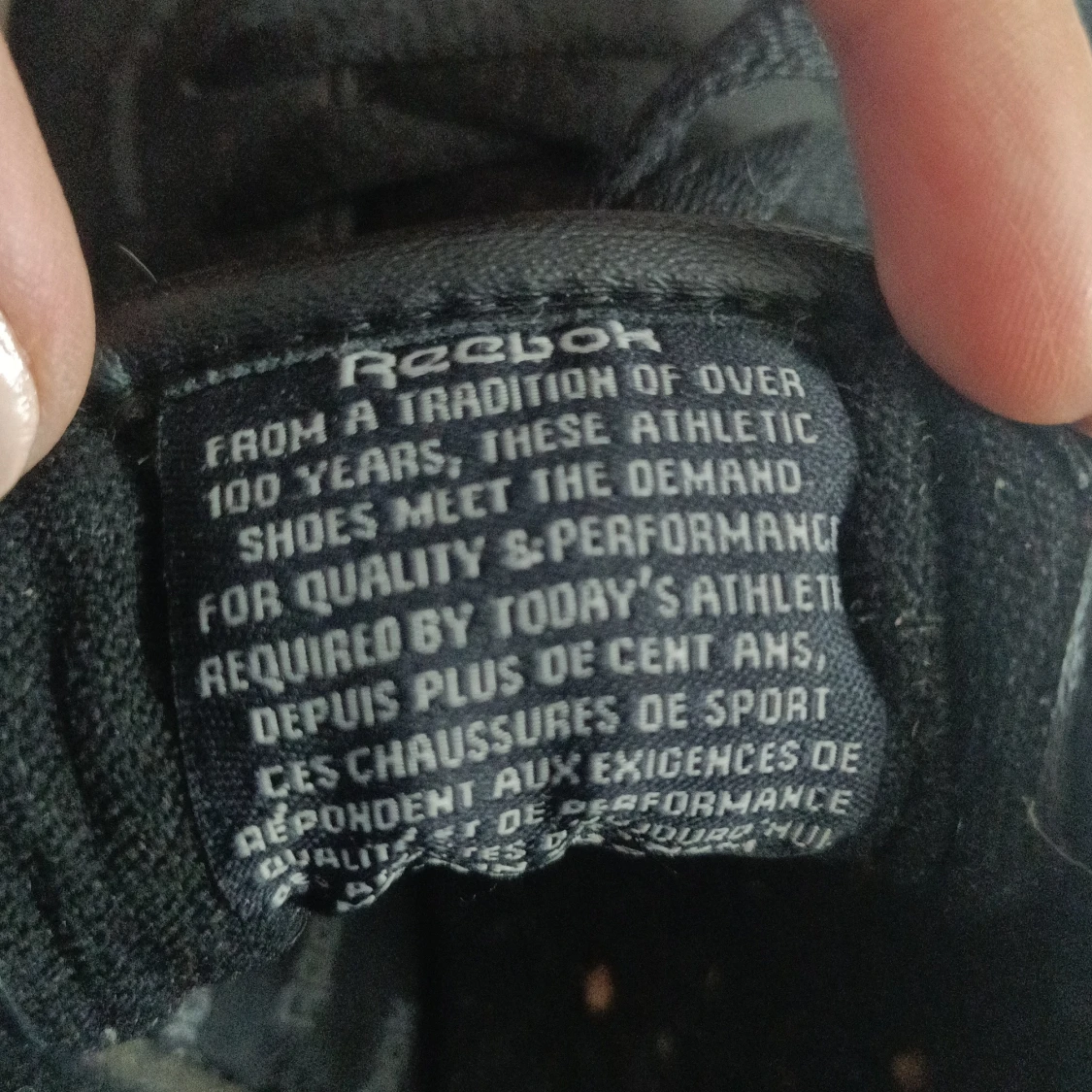 Svarta Reebok Classic sneakers - 4