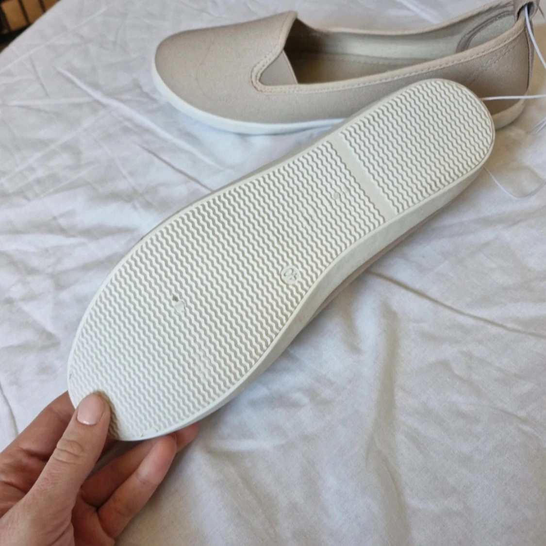 Beige tygskor från Alley, stl 40 - 4