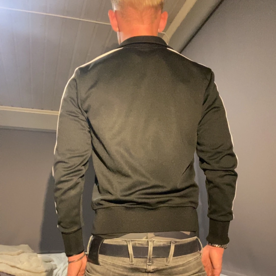 Palm Angels svart track jacket - 2