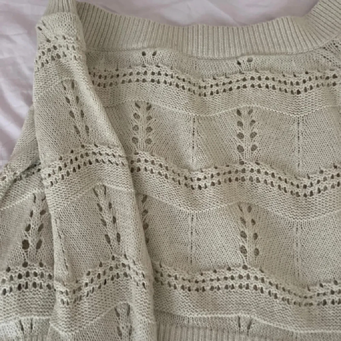 Offshoulder stickad tröja ONLY - 2