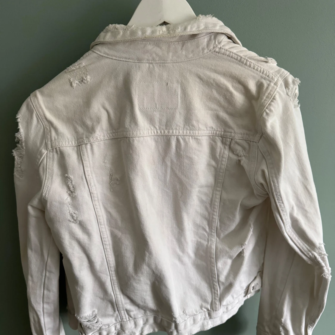 Vit jeansjacka - 1