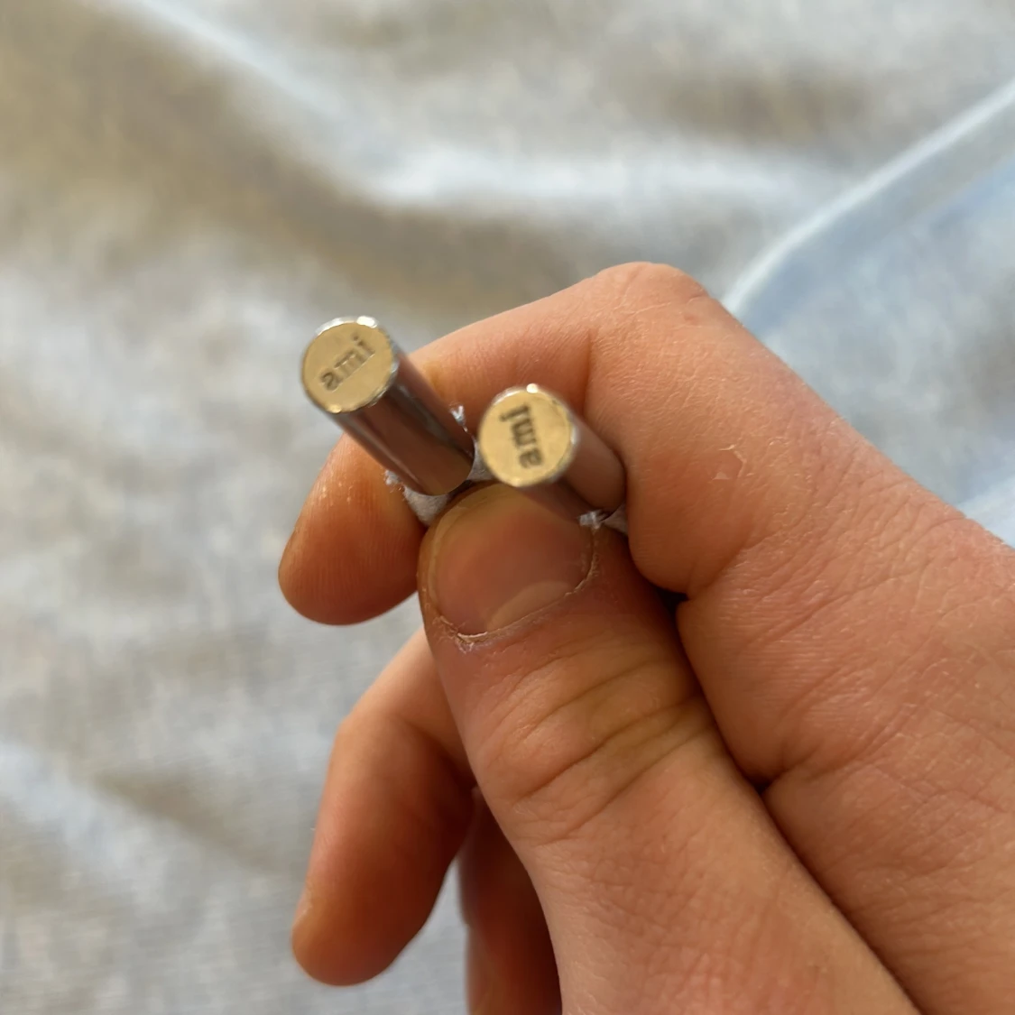 Grå hoodie från Ami - 2