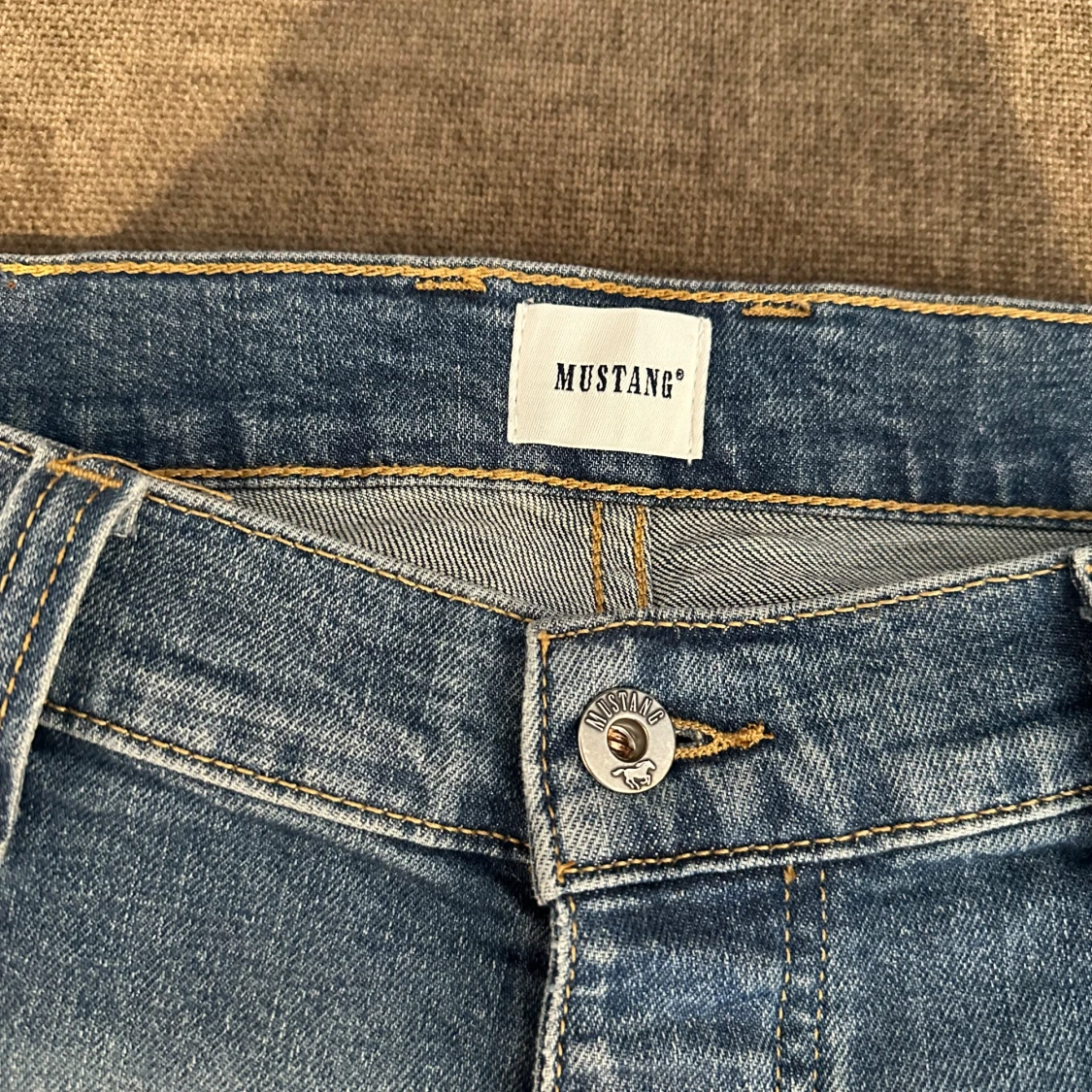 Blå jeans från Mustang - 1