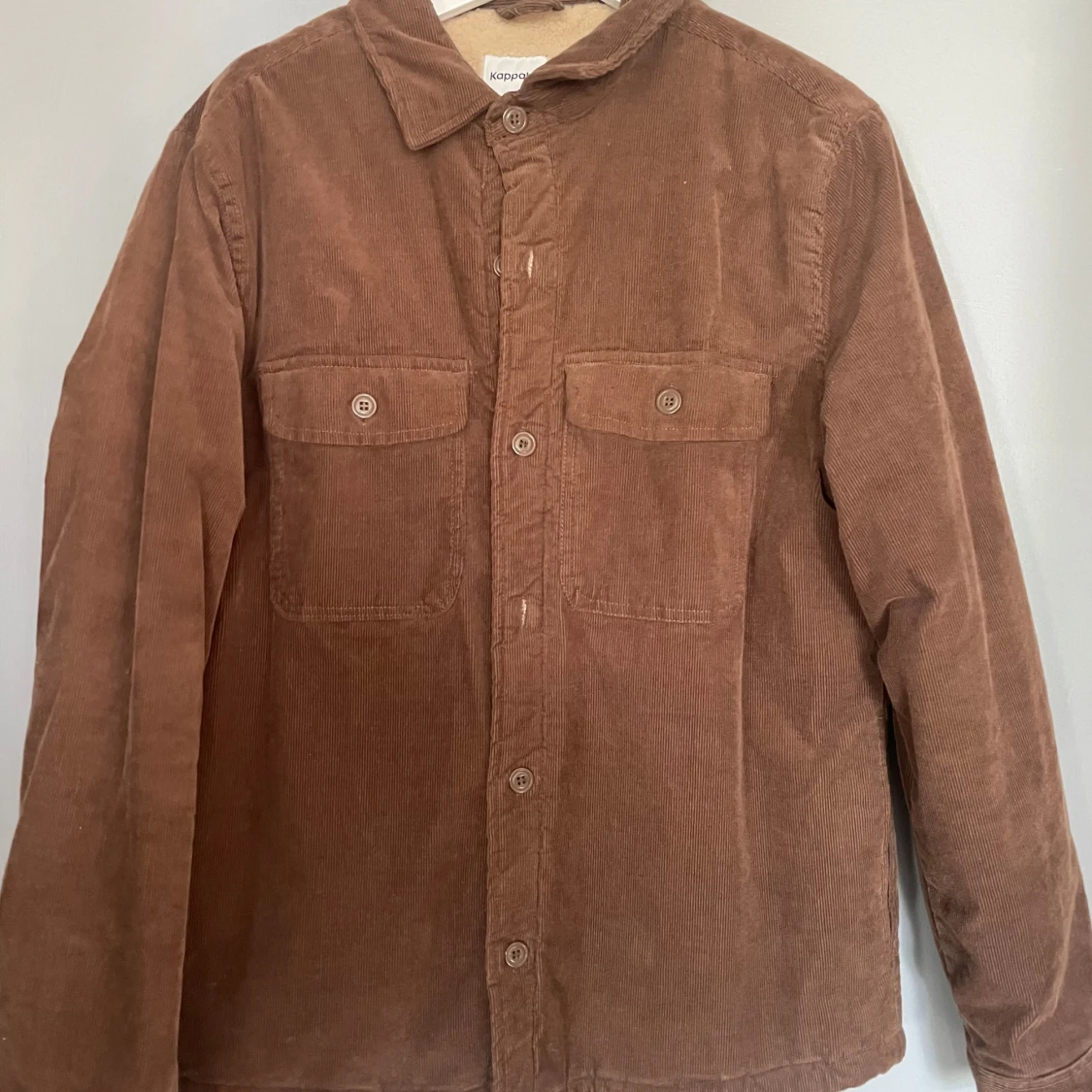 Brun manchesterjacka från Kappahl