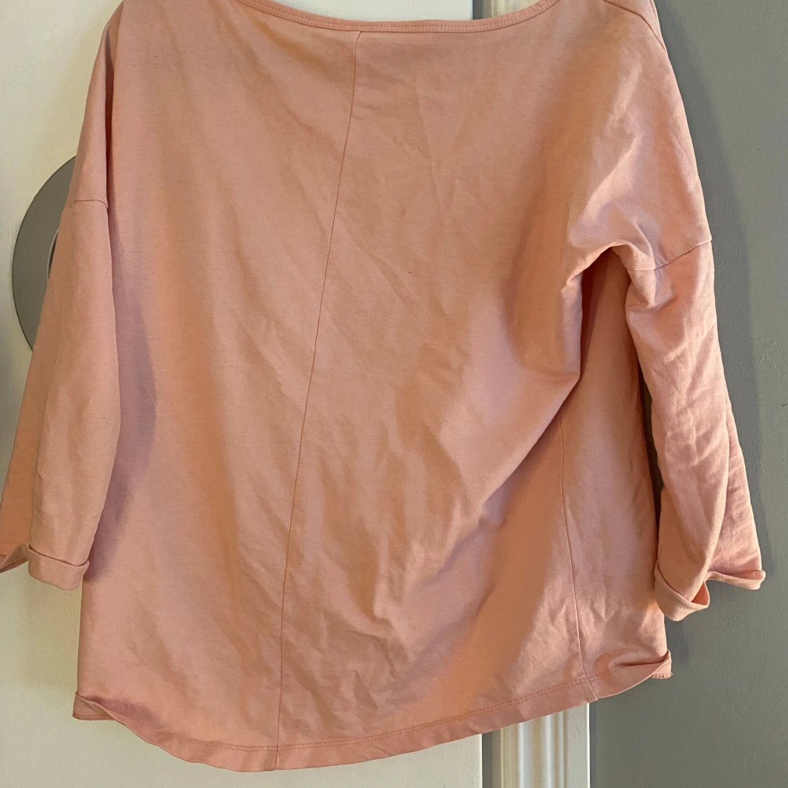 Ljusrosa långärmad tröja - 2