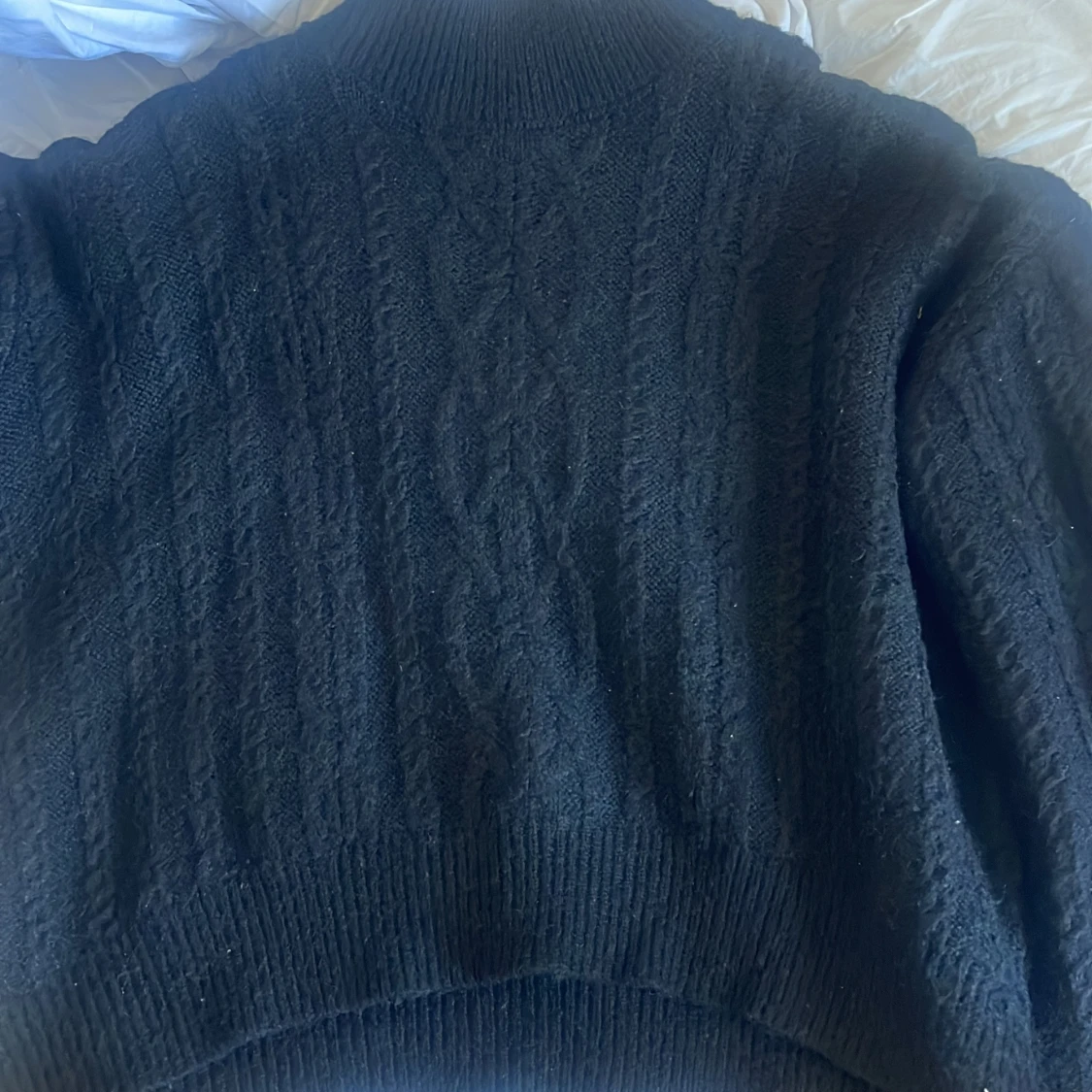 Svart stickad tröja från Samsa Collection - 4