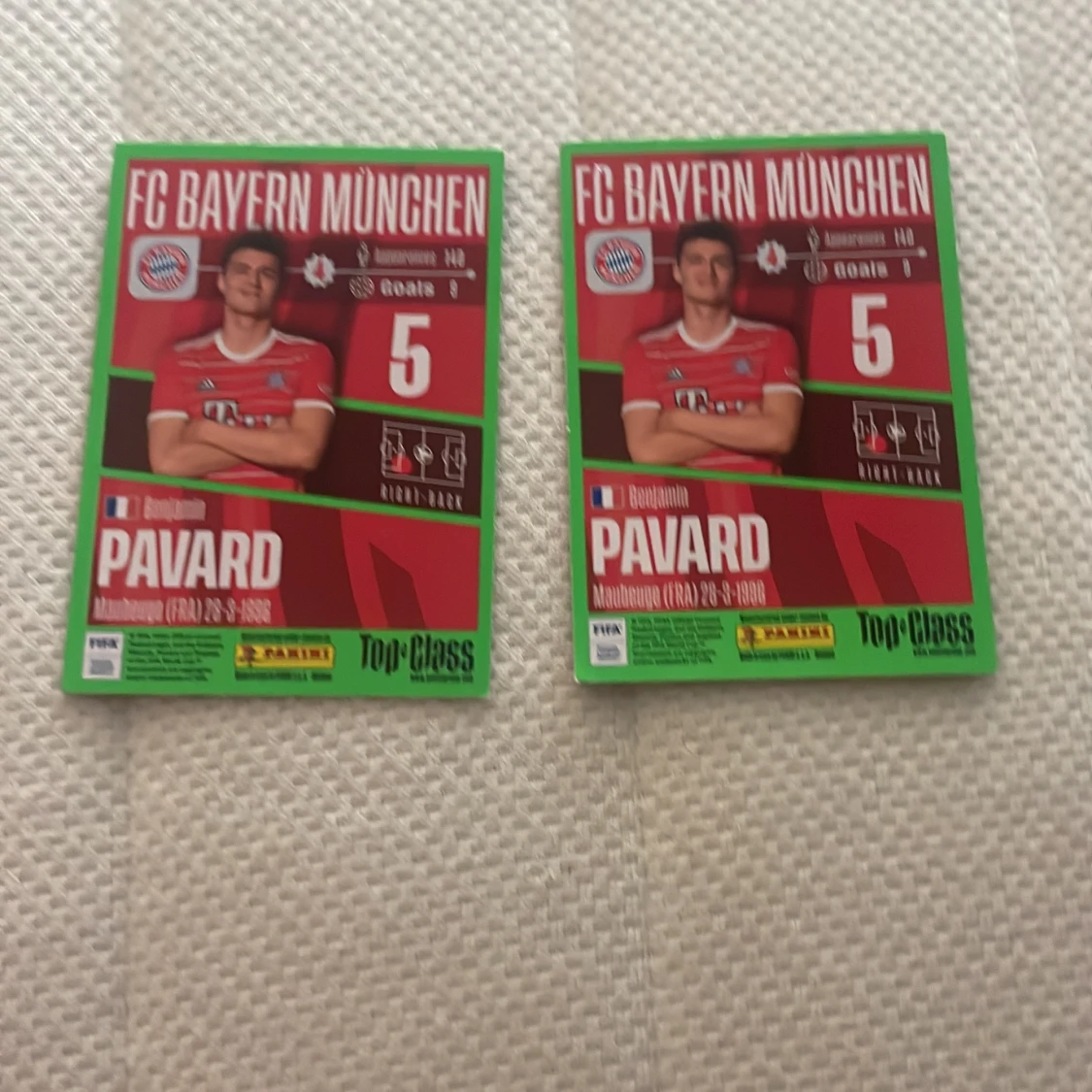 Fotbolls kort FC Bayern München  - 3