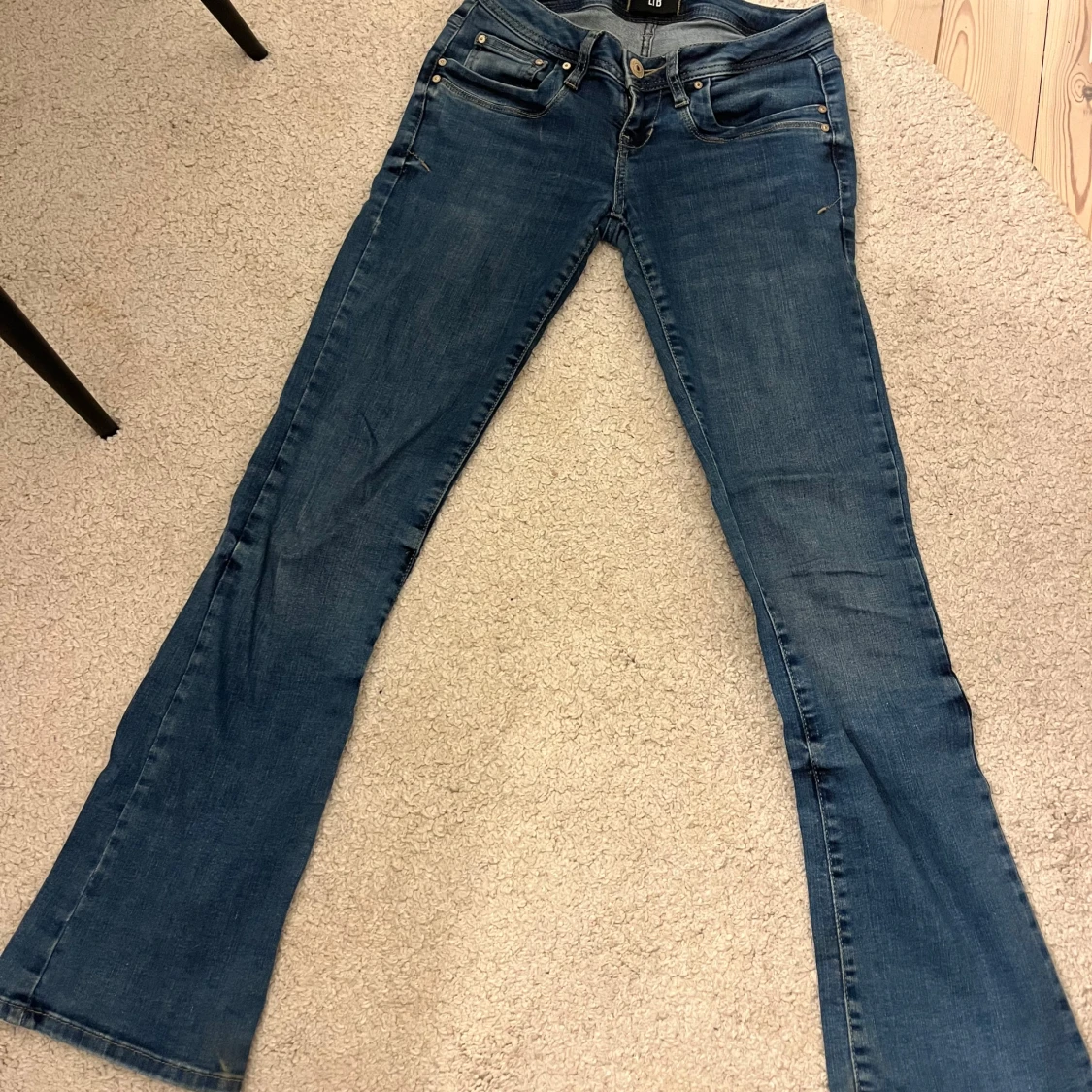 Blå LTB bootcut jeans W24 L30