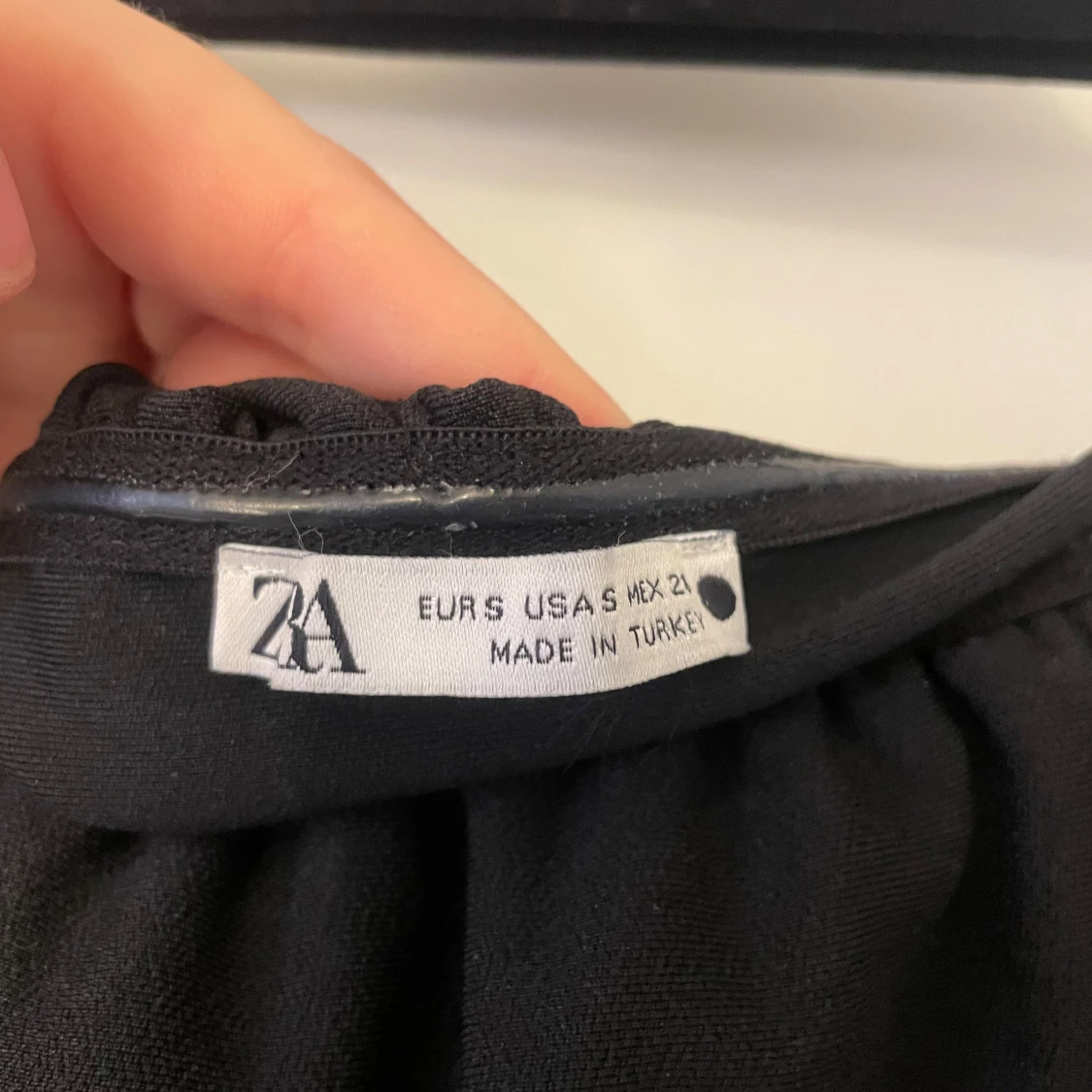 Svart offshoulder topp - 1