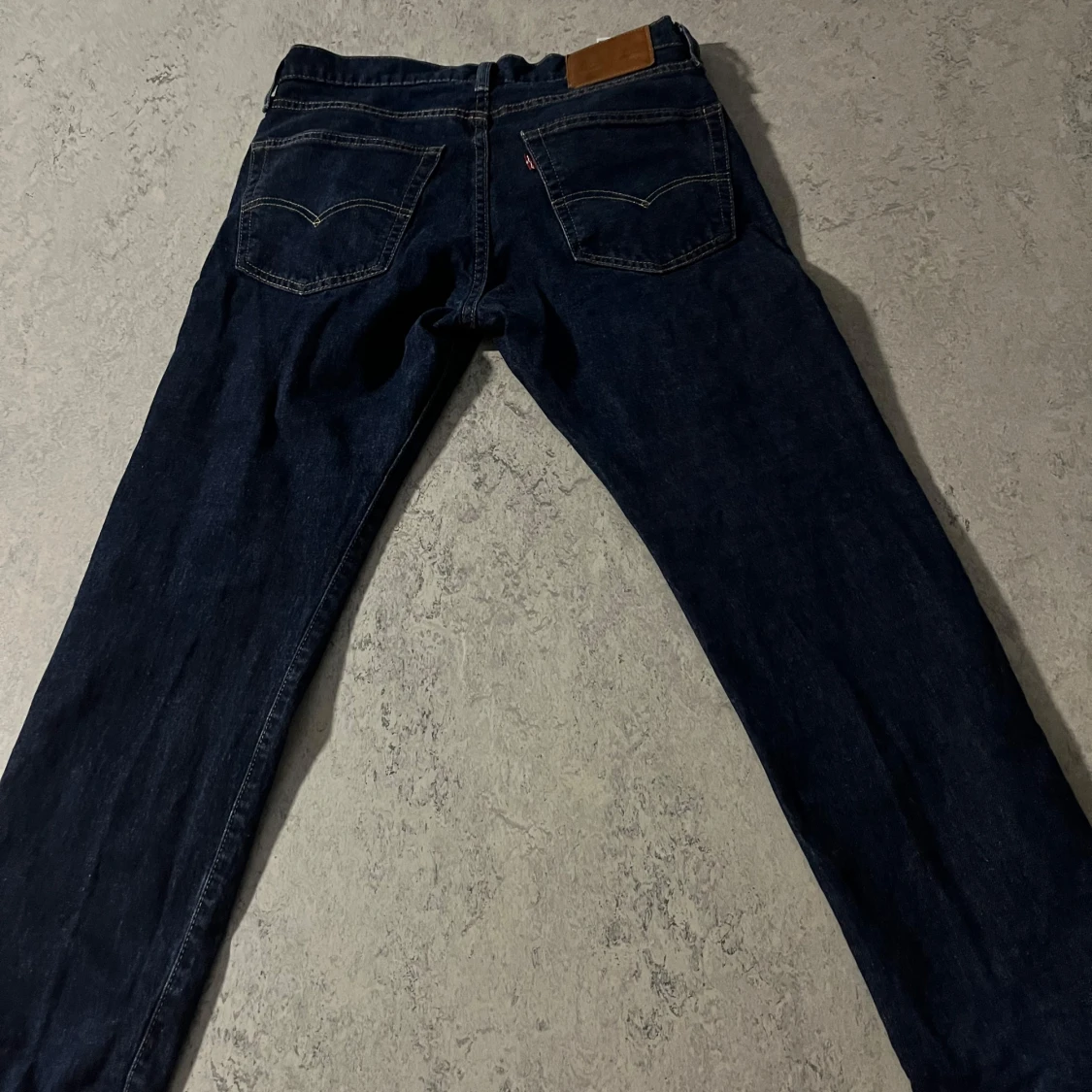 Levi's 501 mörkblå jeans - 1