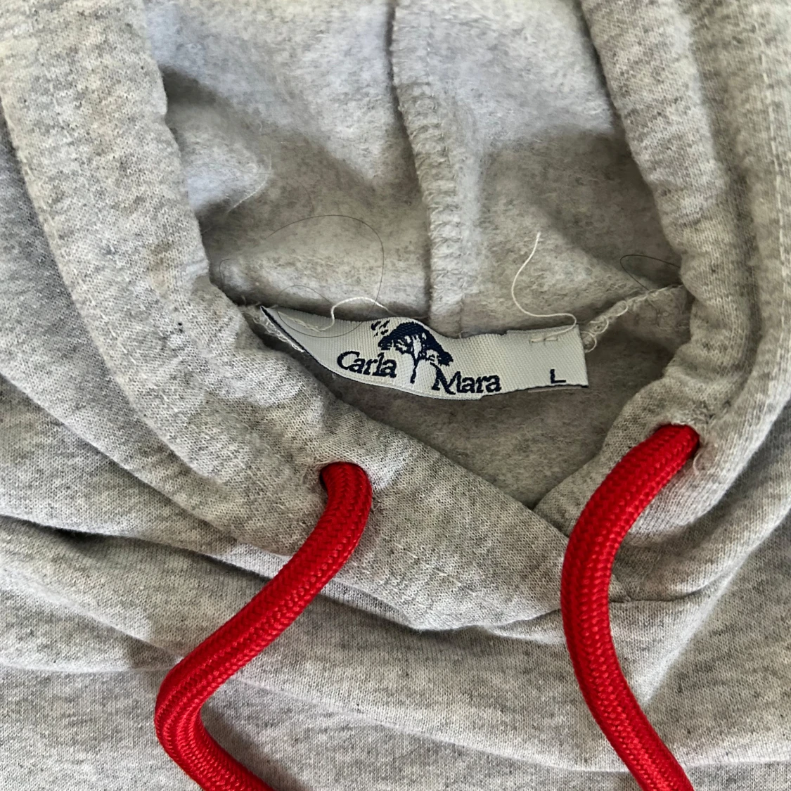 Grå hoodie Manhattan New York Carla Mara - 2