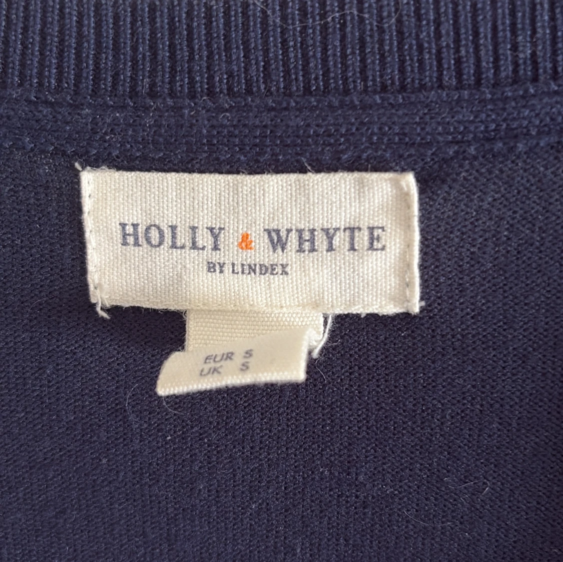 Mörkblå kofta Holly & Whyte S - 1