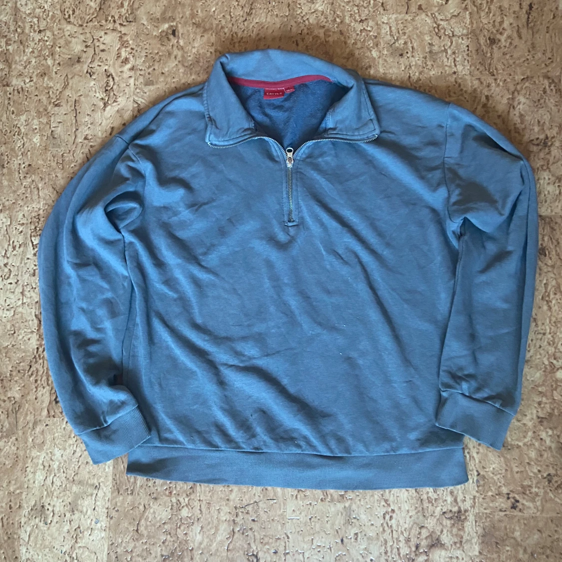 Grå half zip tröja från RYVLS - 2