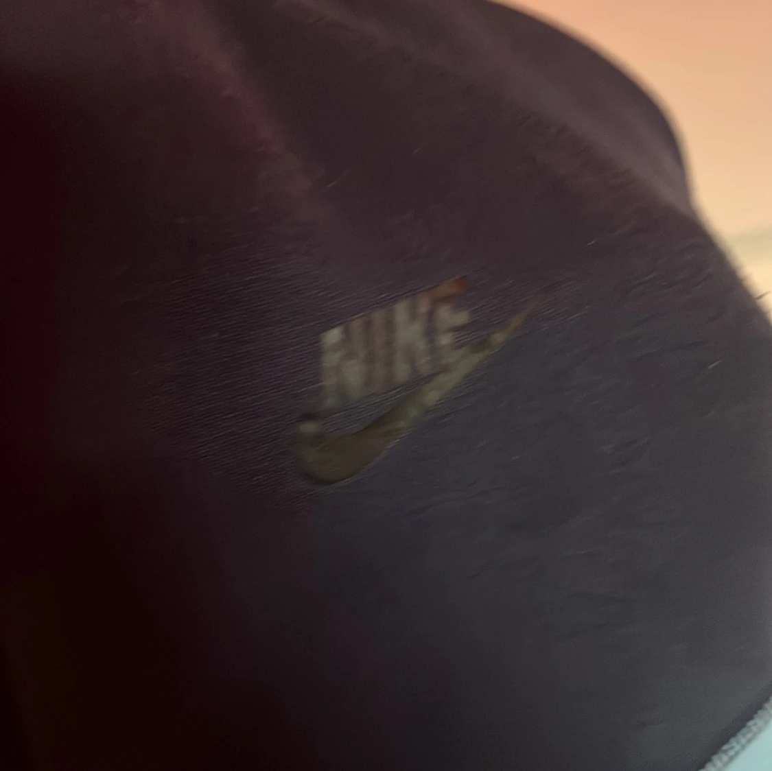Nike blå vindjacka med huva XL - 2