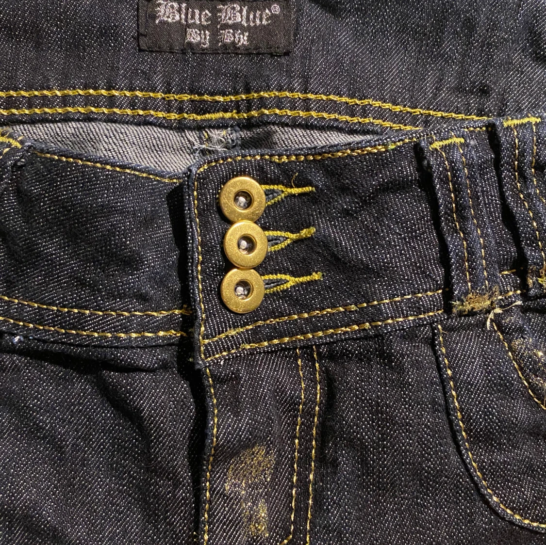 Ultra lowwaist jeanskjol - 3