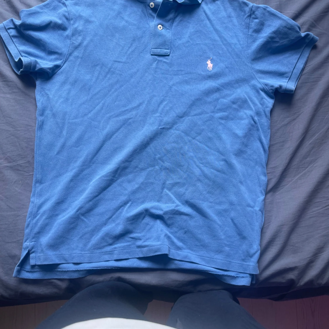 Blå pikétröja från Polo Ralph Lauren - 3