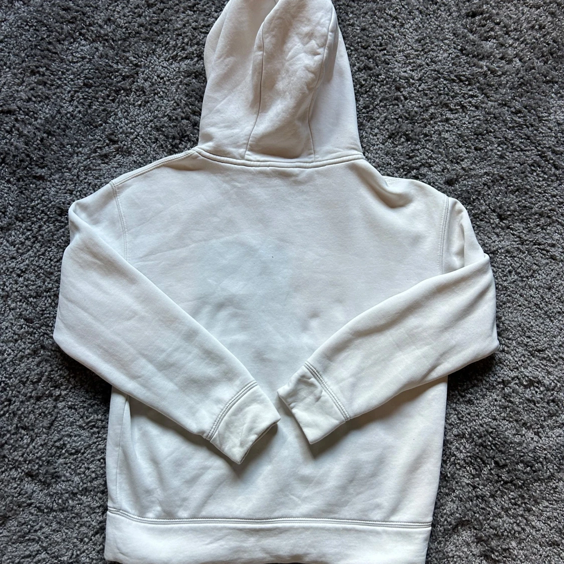 Vit hoodie från Sail Racing med dragkedja - 1