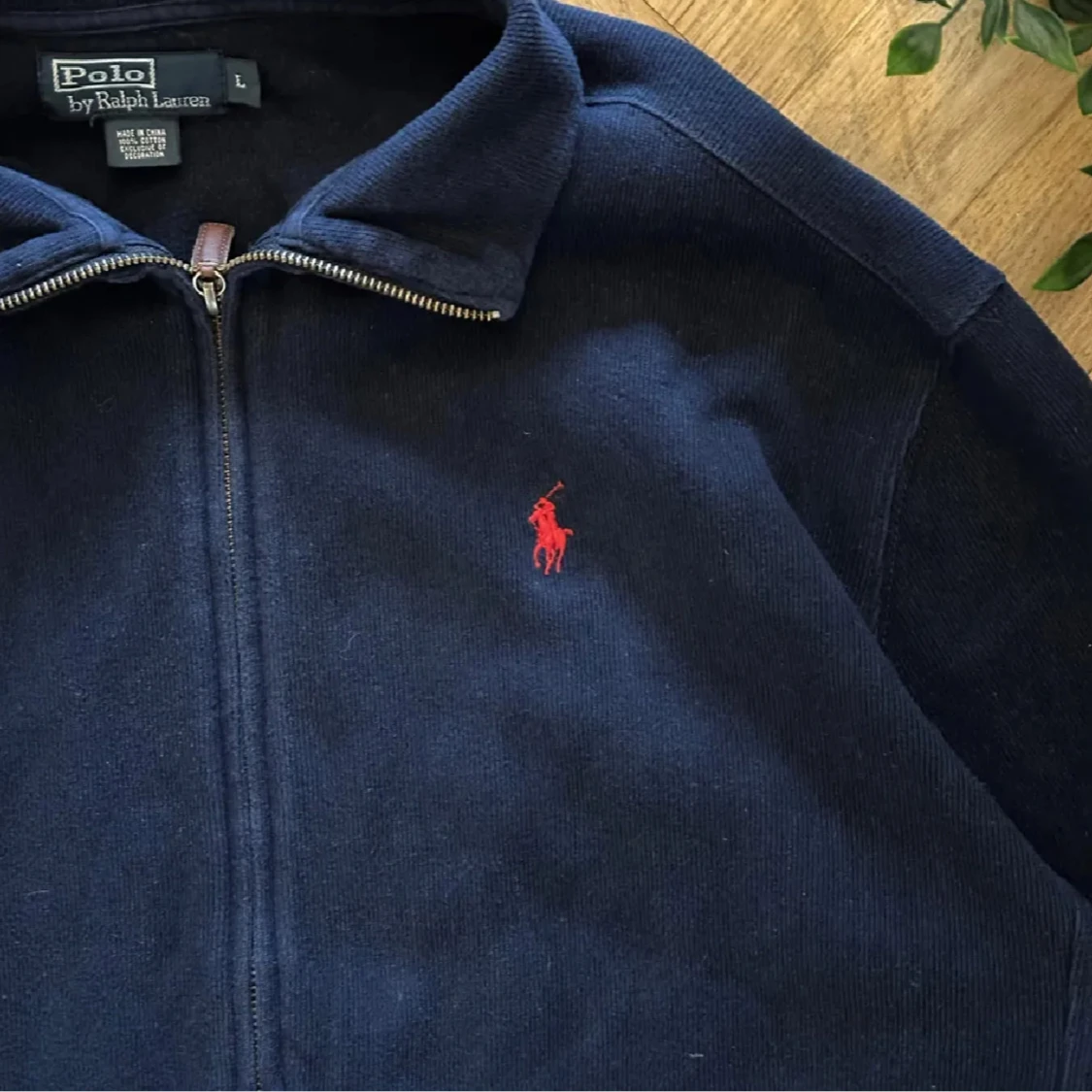 Blå fleecejacka från Polo Ralph Lauren - 2