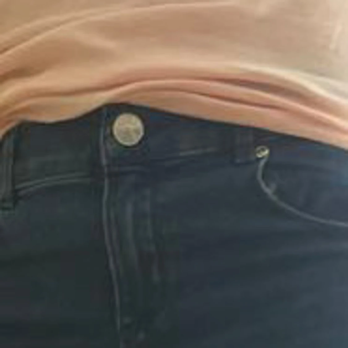 Blå bootcut jeans från ONLY, stl 152