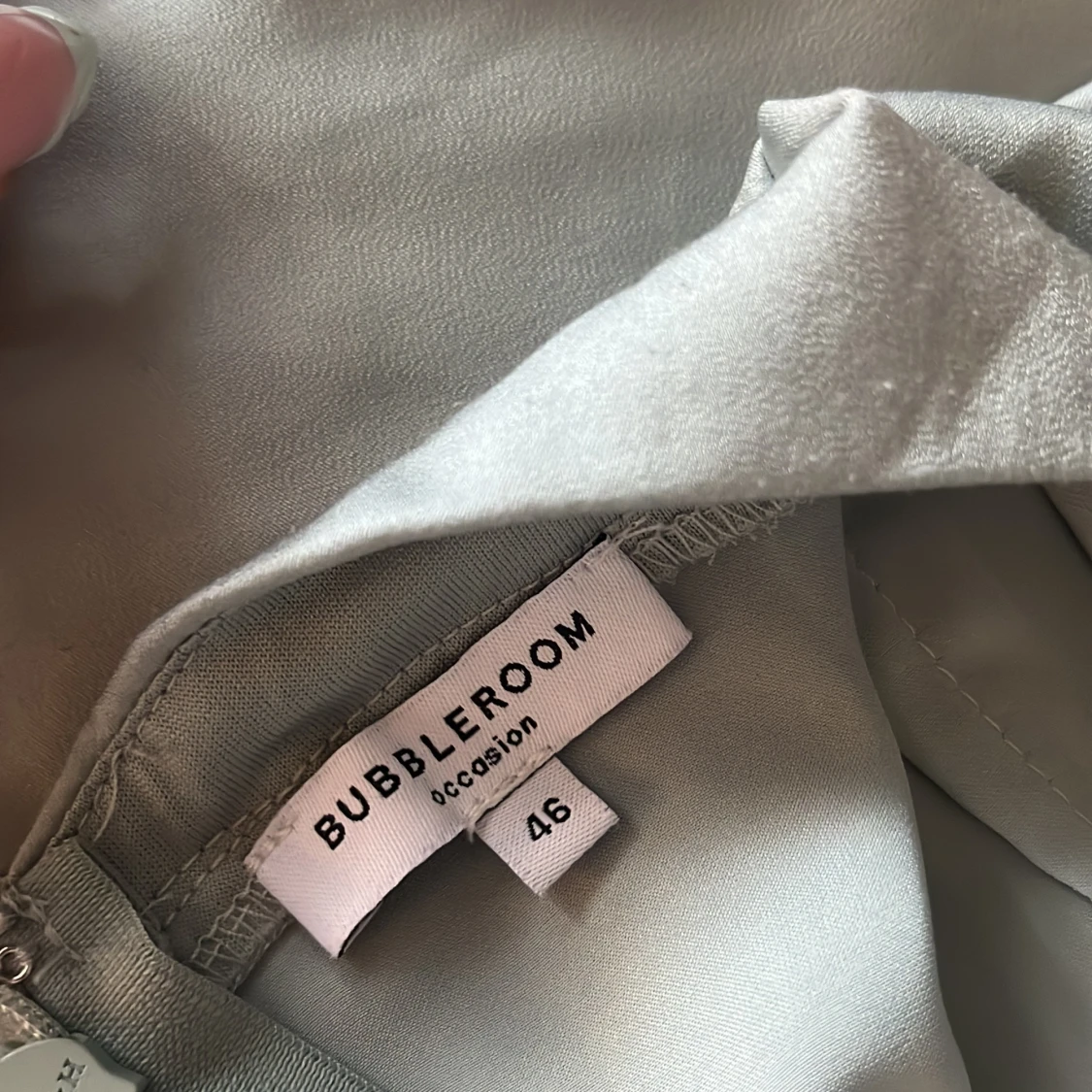 Ljusgrön långklänning från Bubbleroom - 2