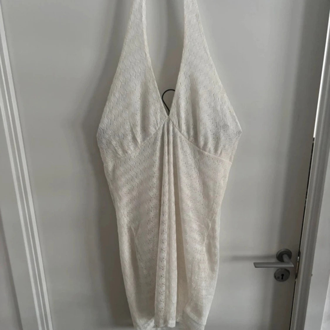 Vit spetsklänning - 1