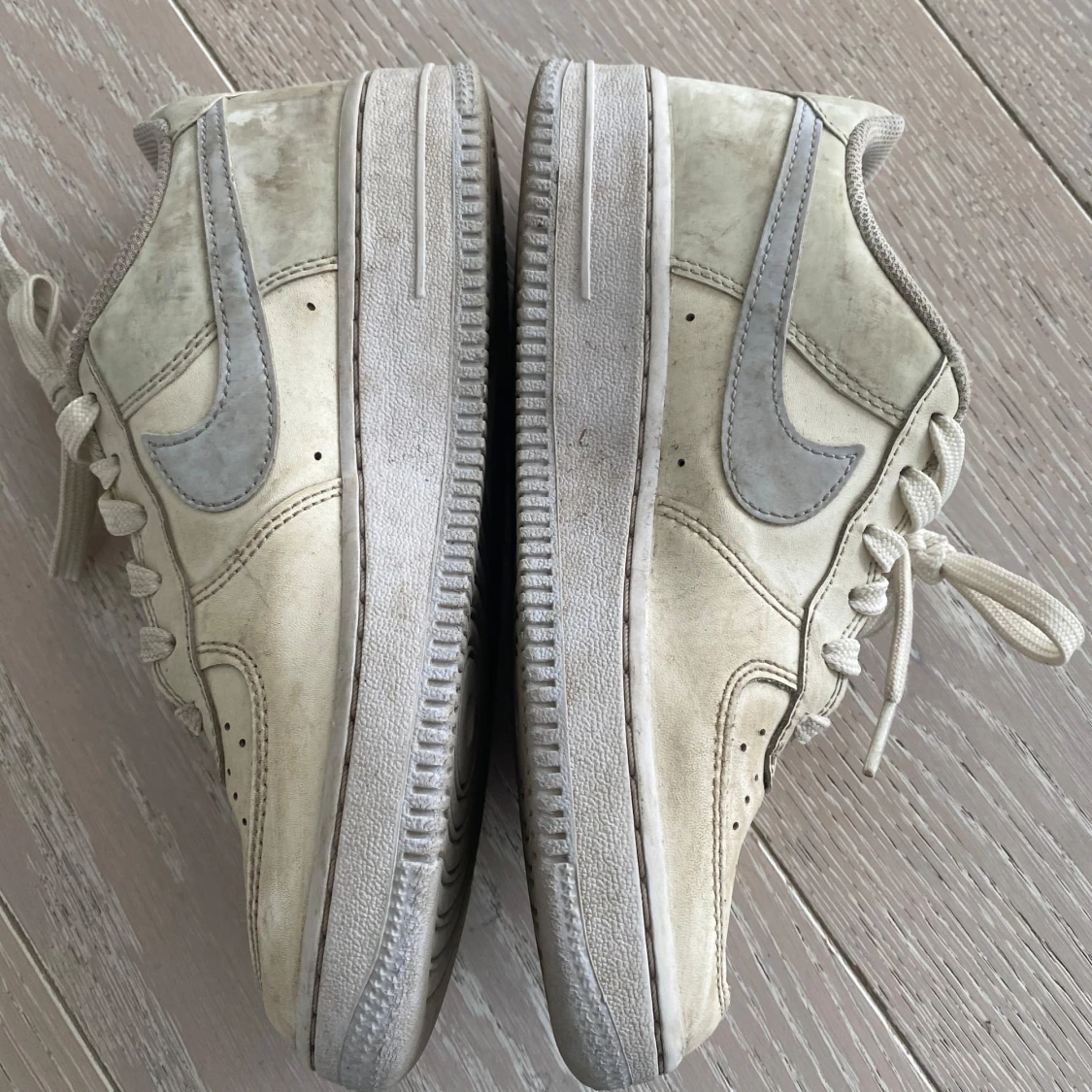 Nike Air Force 1 i vitt - 2