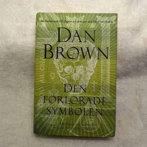 Den förlorade symbolen - Spännande roman av Dan Brown, känd för sina tidigare verk som 'Änglar och demoner' och 'Da Vinci-koden'. För den som älskar thrillers och mysterier.