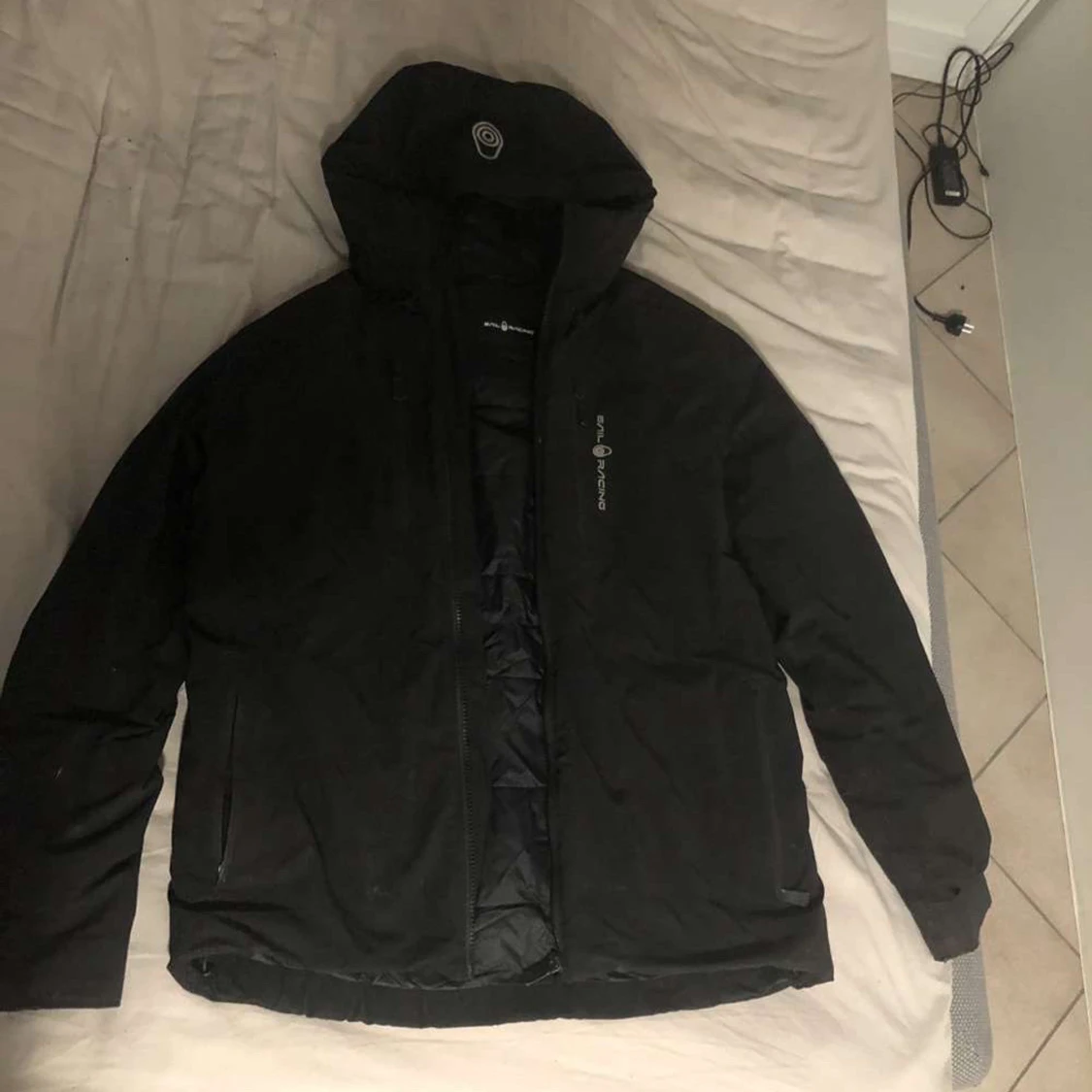 Svart vinterjacka från sail racing