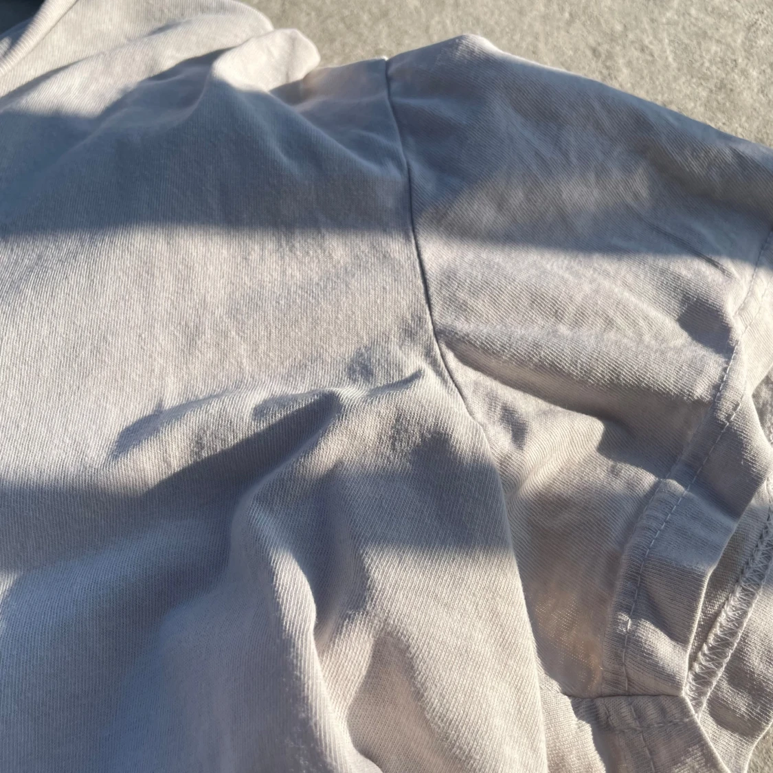 Vit/beige basic t-shirt från Lager 157 - 1