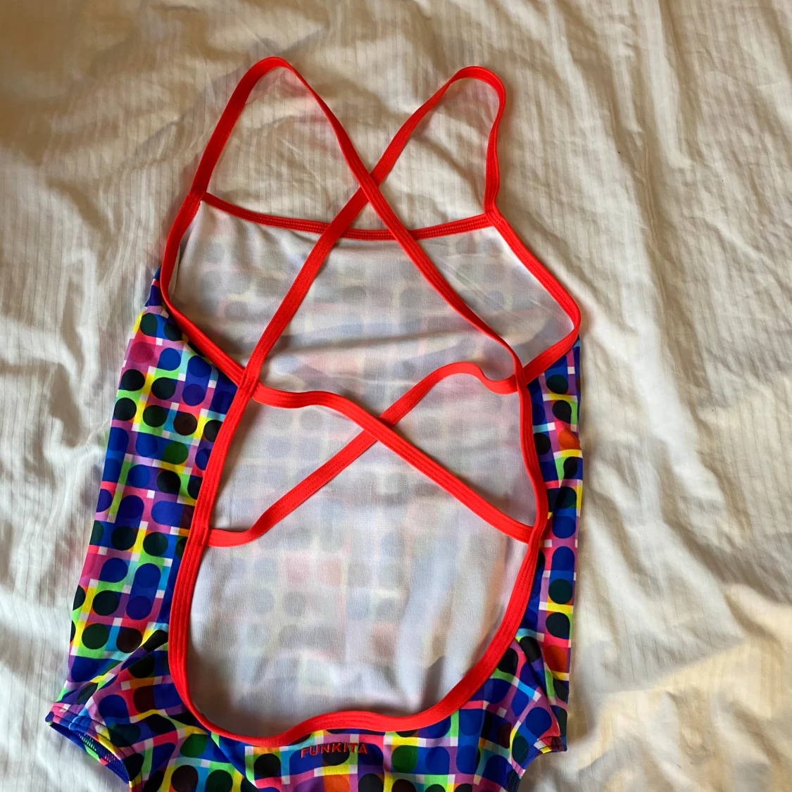 Flerfärgad baddräkt från Funkita  - 1
