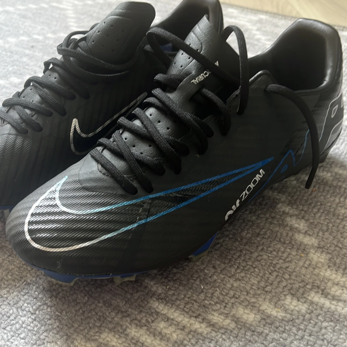 Nike Air Zoom svarta fotbollsskor - 2