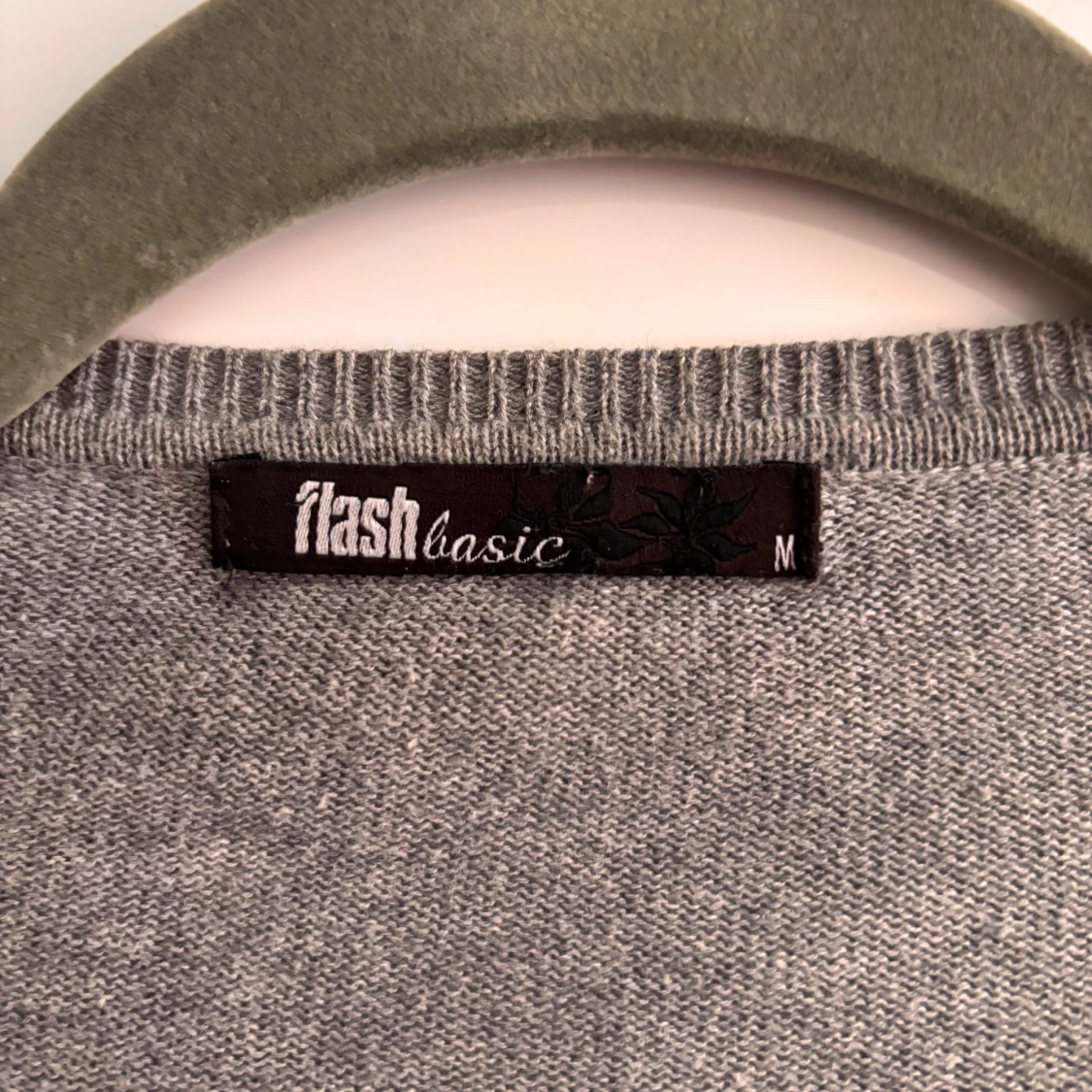 Grå kofta i bomull - 2